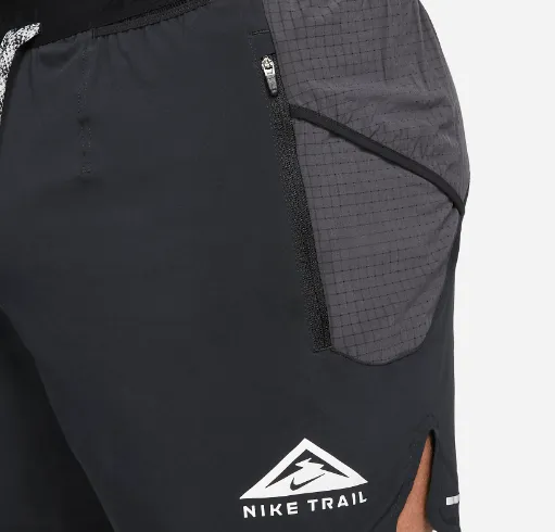 Nike M NIKE TRAIL SECOND SUNRISE SHORT 010 Black/Dk Smoke Nike M NIKE TRAIL SECOND SUNRISE SHORT 010 Black/Dk Smoke