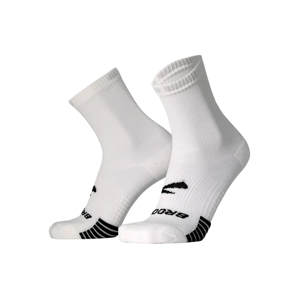 Brooks GHOST LITE CREW 2-PACK 100 WHITE