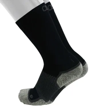 Os1st WP4 CREW SOCK WIDE Black